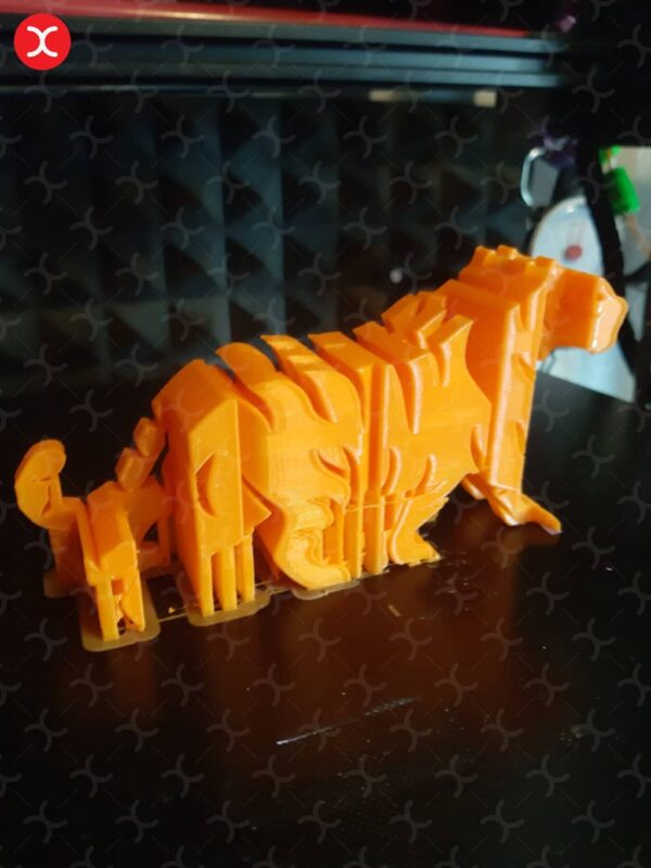 مدل سه بعدی Texi Flip Tiger