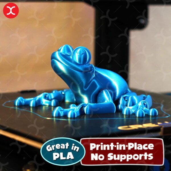مدل سه بعدی Flexi Frog