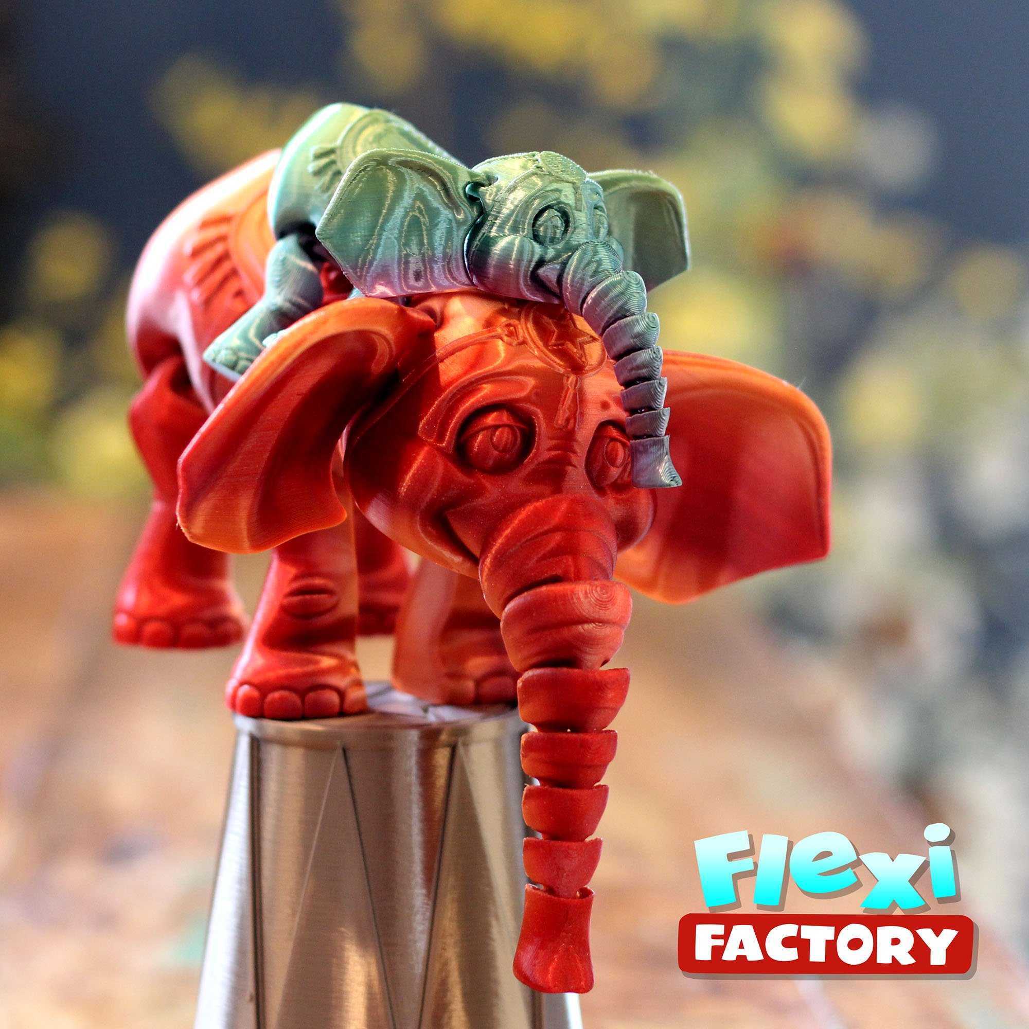مدل سه بعدی Flexi Elephant